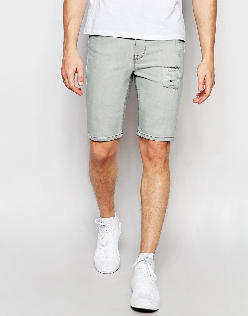 Esprit Mid Wash Denim Shorts