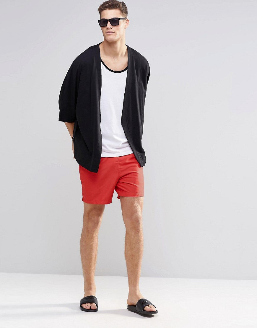 Swim Shorts In Red